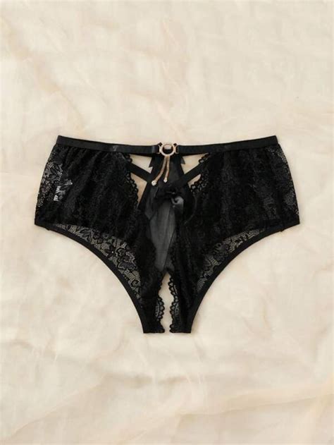 crotchless lingere|Cut It Out Crotchless Panty .